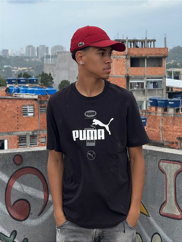 CAMISETA PUMA POWER  BLACK
