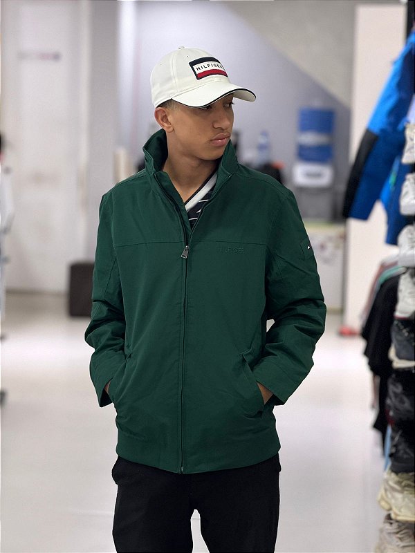 Jaqueta Tommy Hilfiger Velejador - Verde escuro