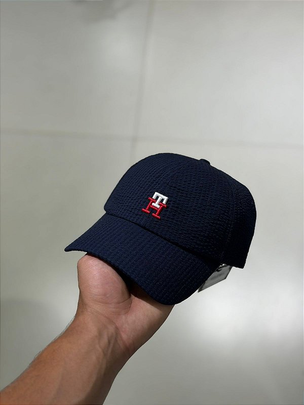 Bone tommy Azul marinho- 6800592312