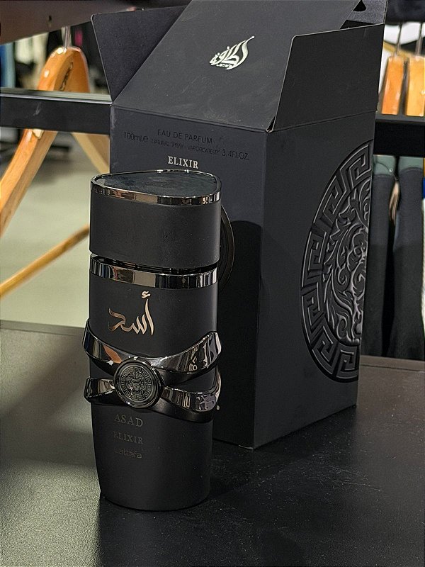 PERFUME ARABE ASAD BLACK ELIXIR