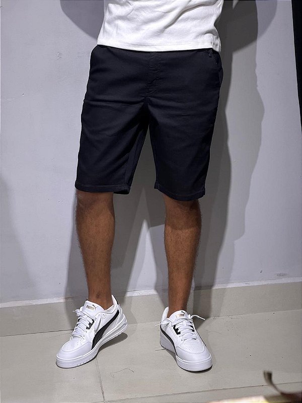 BERMUDA LISA UNI-JEANS PRETA