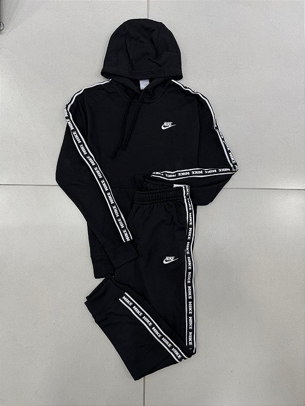 conjunto Club Fleece Graphic Hooded Track Suit