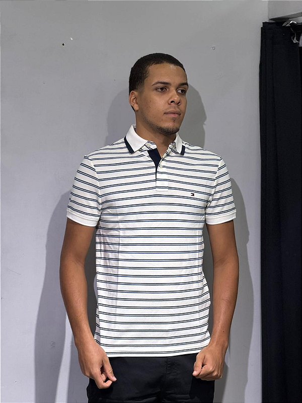 POLO TOMMY HILFIGER-LISTRADA