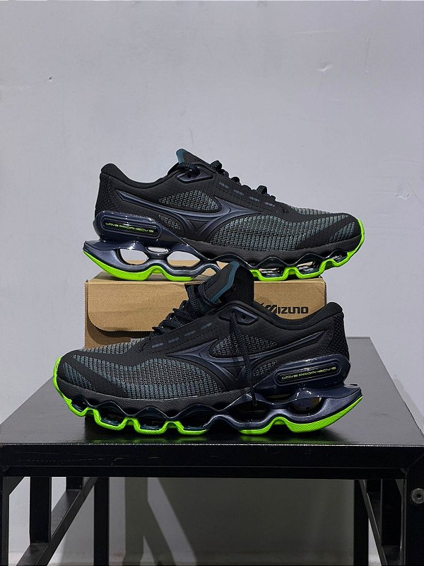Mizuno Wave Prophecy 15 BLACK\ GREEN