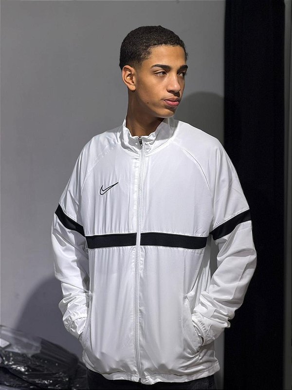 JAQUETA NIKE JOGADOR DRI-FIT BRANCA