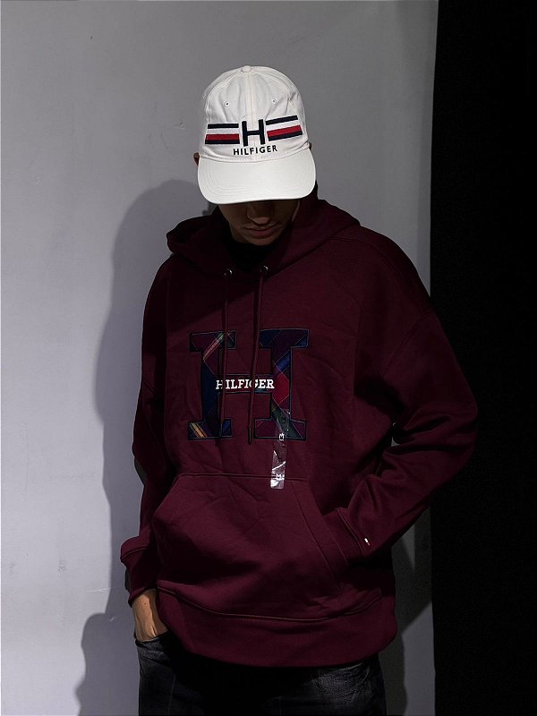 Moletom tommy hilfiger H BORDO- XM06314500VLP