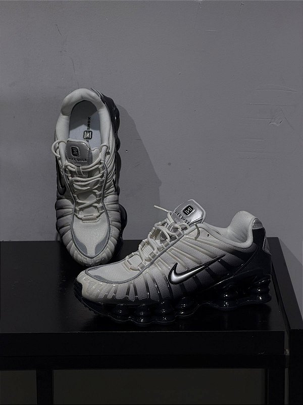 Nike shox tl cinza+ preto- IB7705-001