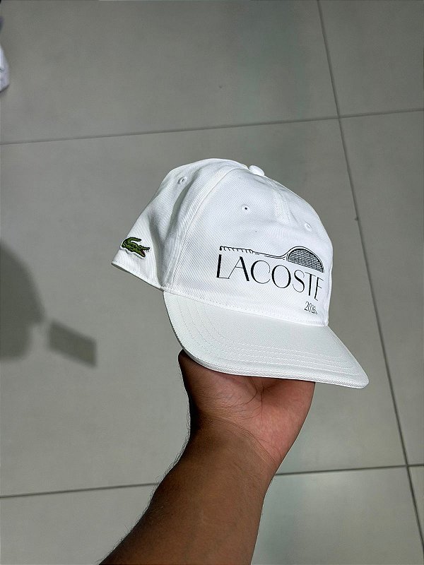 Boné Lacoste "Miame open "  branco