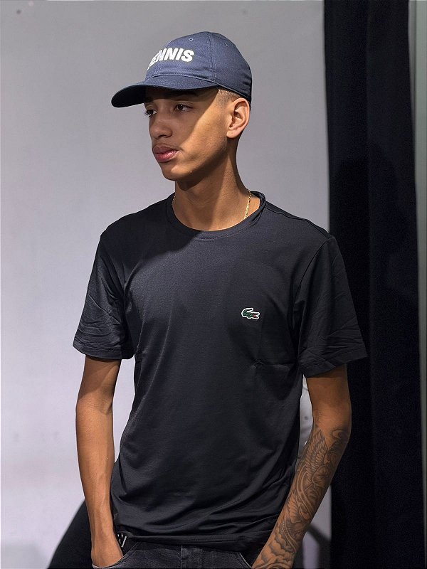 Camiseta lacoste sport preto - TH2410-23-031