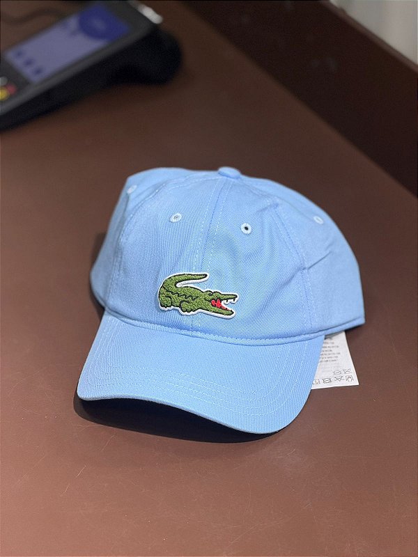 BONÉ LACOSTE BIG CROC- AZUL BB
