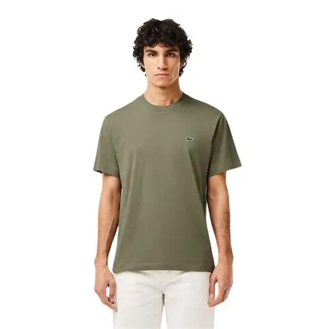 CAMISETA LACOSTE  VERDE MILITAR TH7744-23-S86