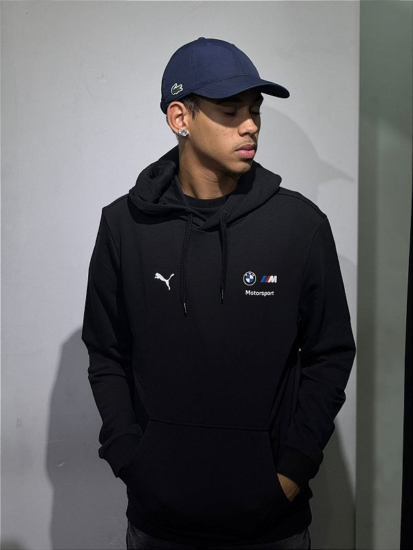 MOLETOM PUMA BMW MOTORSPORT  ESSENTIALS HOODIE