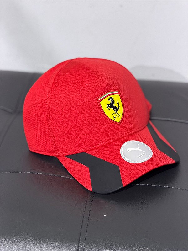 BONÉ PUMA FERRARI  BB CAP- VERMELHO