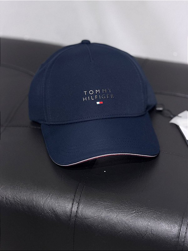 BONÉ TOMMY HILFIGER AZUL MARINHO- 69JA520-400-CJM