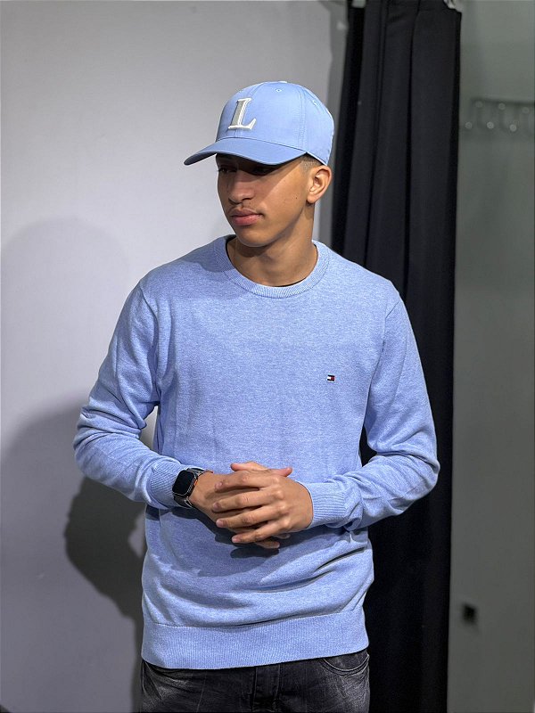 Sueter tommy hilfiger ESSENTIAL COTTON C NECK