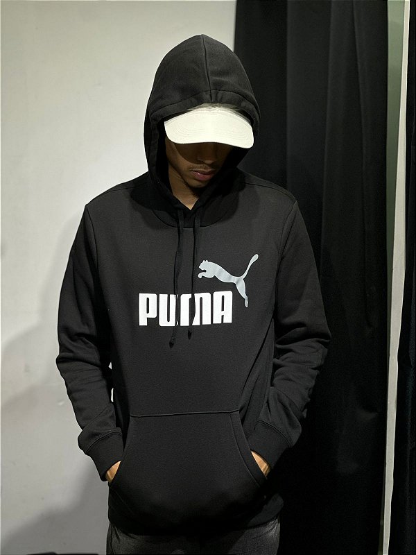 BLUSAO PUMA ESS 2 COLOR  BLACK