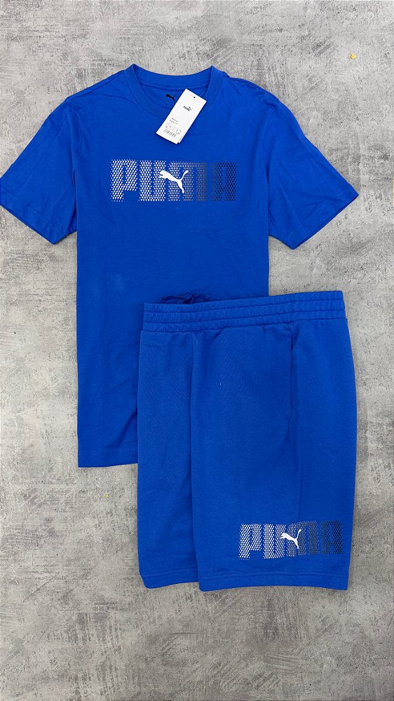 Conjunto puma calor azul Royal