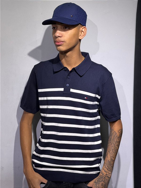 POLO TOMMY HILFIGER ESSENTIAL COTTON KNITTED POLO