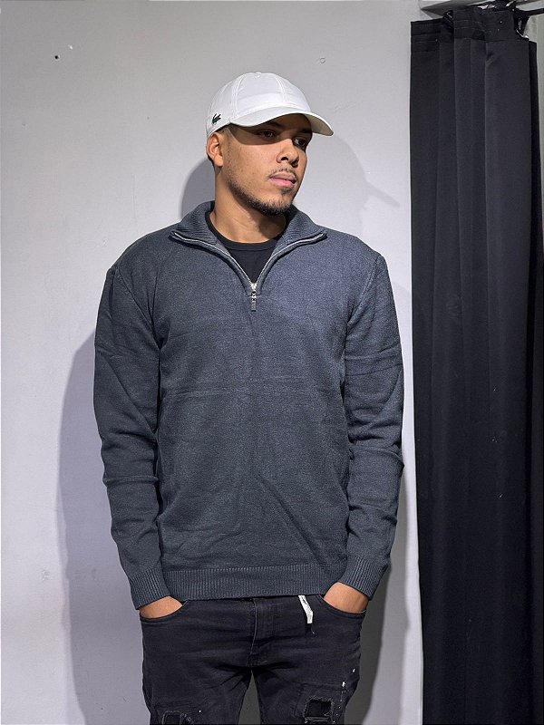 SUETER 1/4 ZIP - CHUMBO