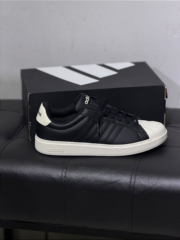 TENIS ADIDAS STREETTALK -ALL BLACK  JP8278