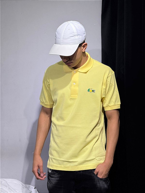 POLO LACOSTE BRAZIL EDITION 2026- AMARELO