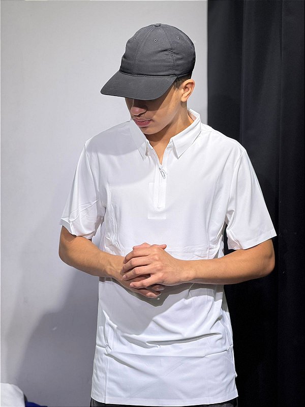 Camisa Polo Tech- Branca