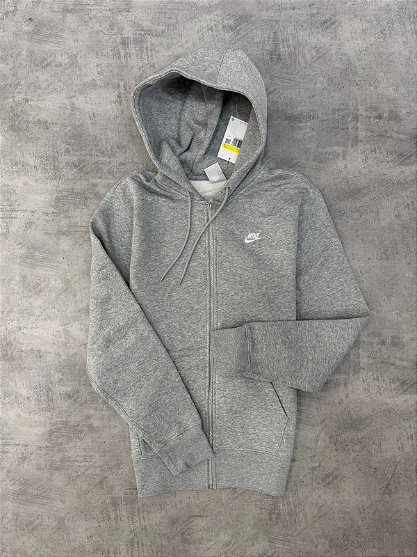 Moletom nike club cinza 2026 - FN3861-063