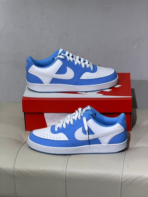 TÊNIS NIKE COURT VISION - BCO+AZUL
