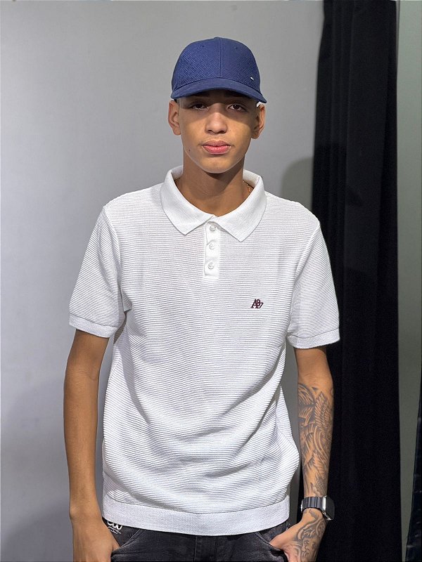 POLO AEROPOSTALE  M/C TRICOT MASCULINO