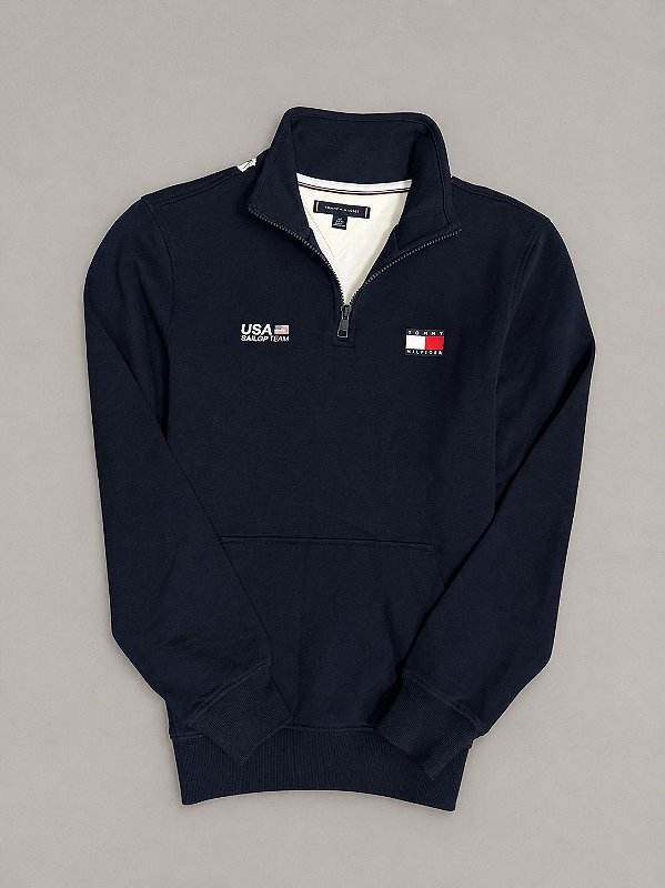 Jaqueta Tommy Hilfiger Half zip USA
