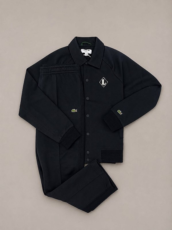 CONJUNTO LACOSTE L- PRETO