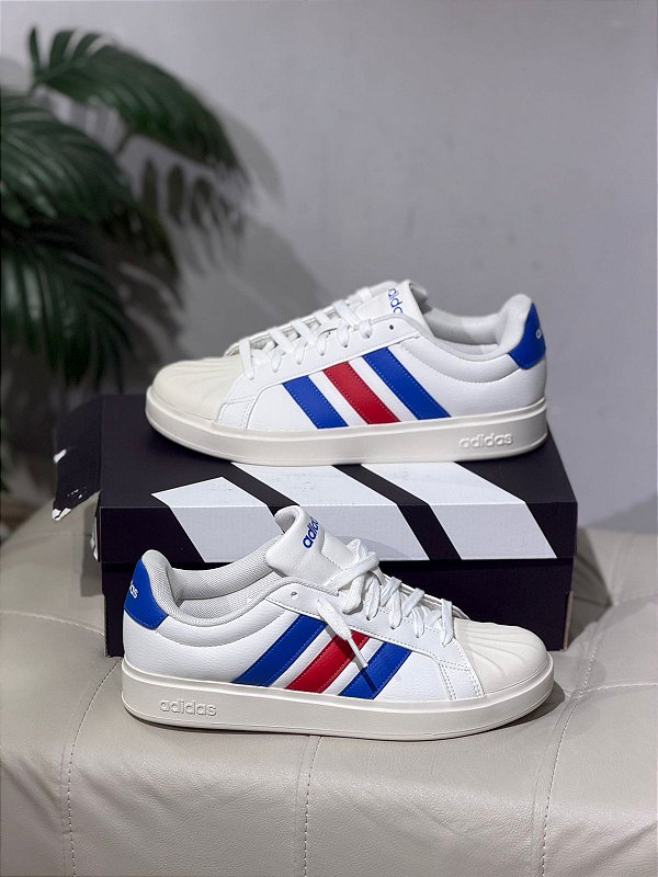 TENIS ADIDAS STREETTALK cores azul+vermelho - IH4276