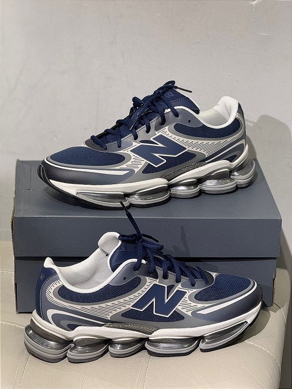 Tenis New balance 2000 Abzorb Unissex - CINZA E AZUL