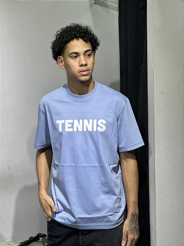 CAMISETA LACOSTE TENNIS- LILÁS