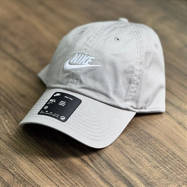 BONE NIKE CLUB CAP CINZA FB5368-0731