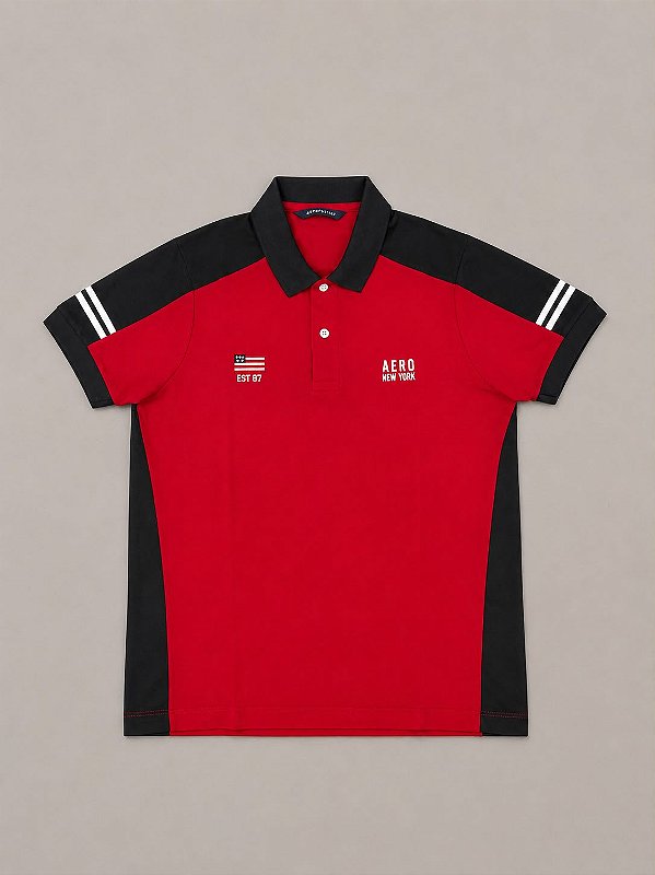 POLO AEROPOSTALE NEW YORK - VERMELHA