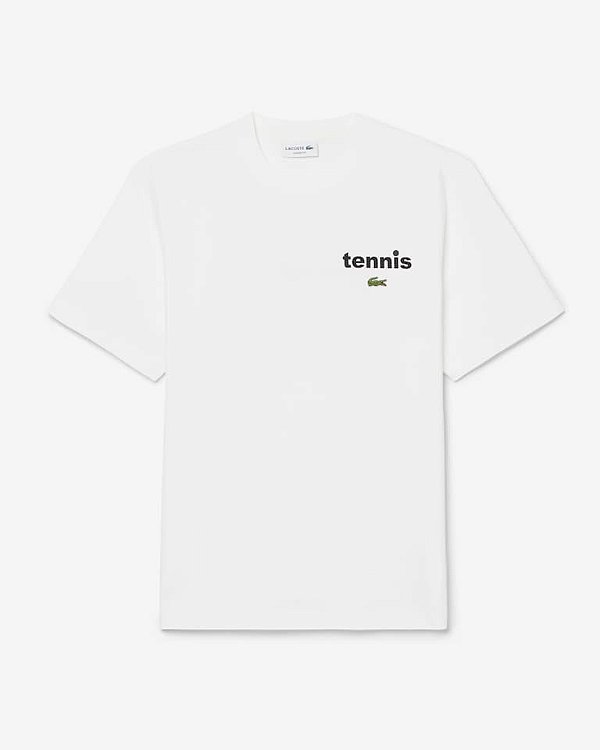 camiseta lacoste tenis ediçao quadra TH1572-23-70V