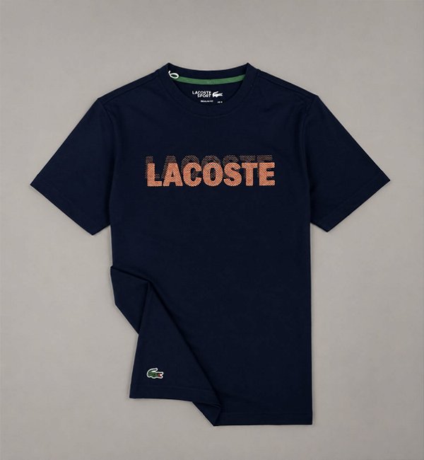 Camiseta lacoste ultra dry letreiro TH217-23-4LB
