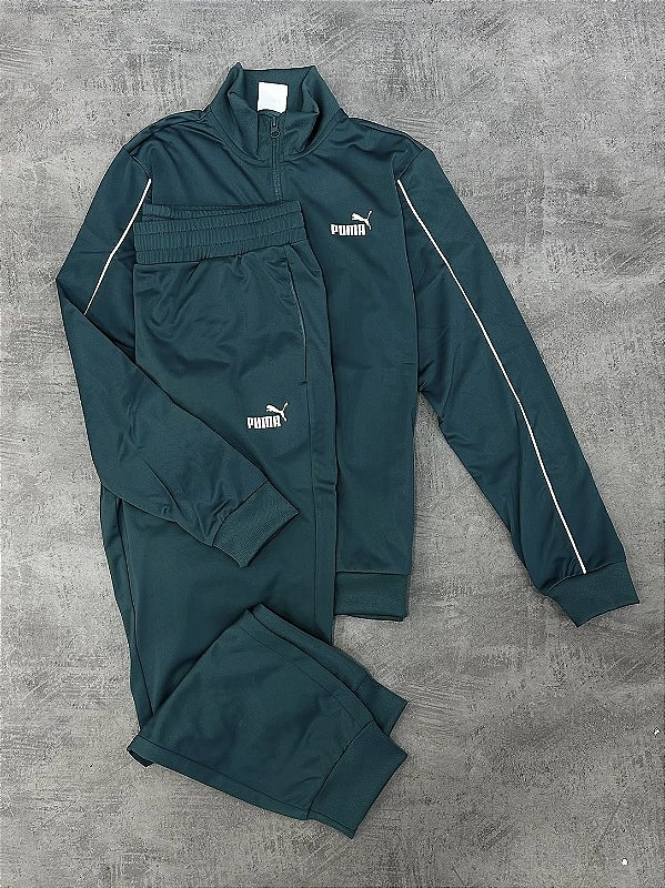CONJUNTO PUMA FEMININO VERDE- 691904-41