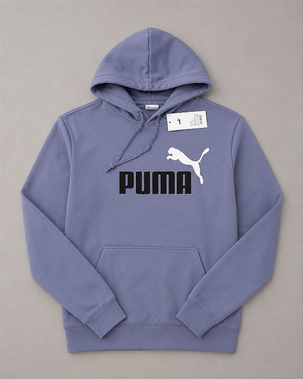 Moletom puma com Capuz Essentials 2 Color - Roxo