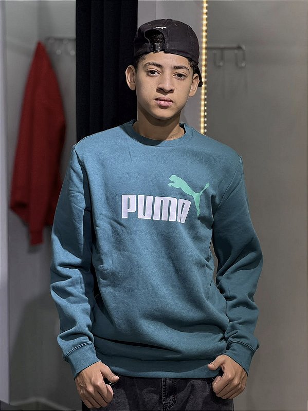 Moletom puma Gola careca verde - 684709-41