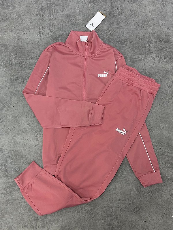 Tracksuit Puma feminino rosa - 691904-25