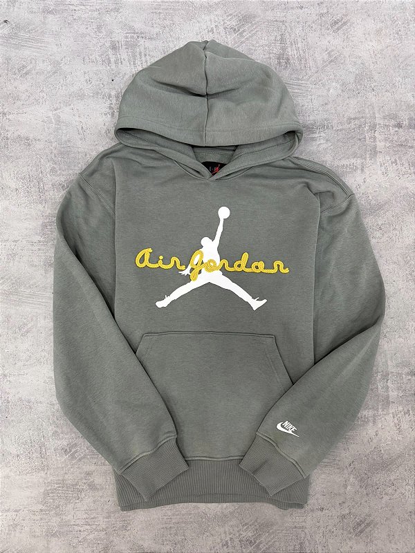 Moletom jordan Verde bordado - iq0702-305