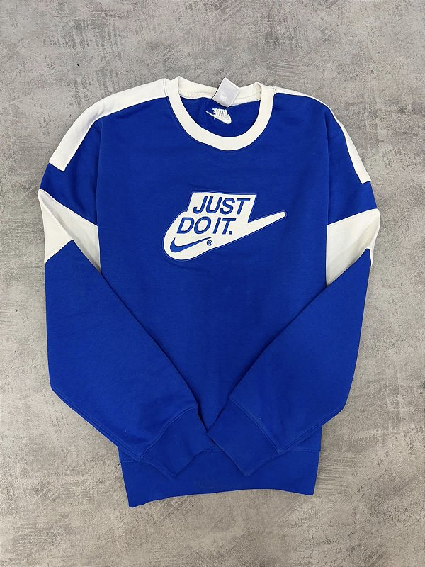 Moletom Just do it azul royal - io9620-480