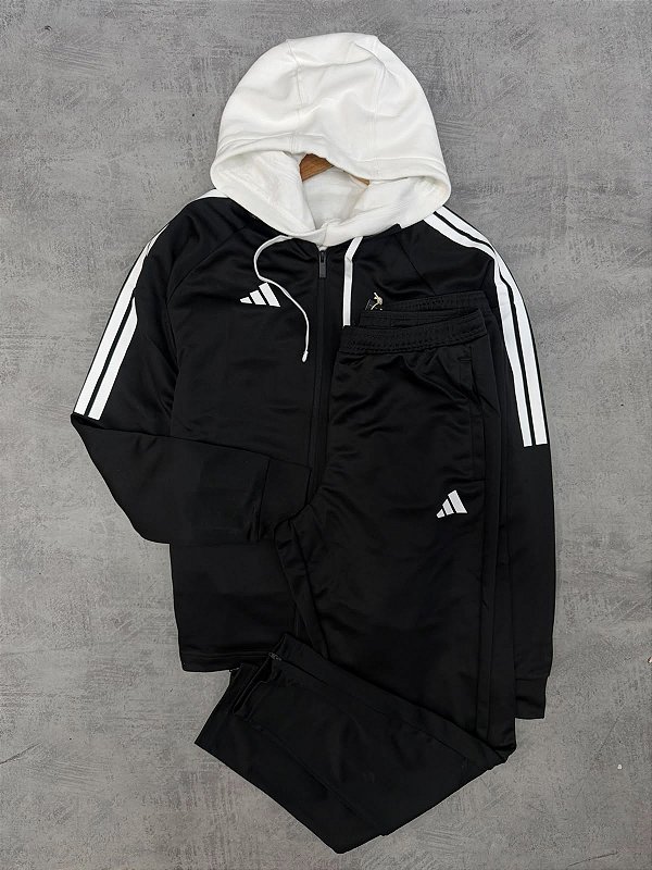 CONJUNTO Adidas  SERENO preto - JZ0300