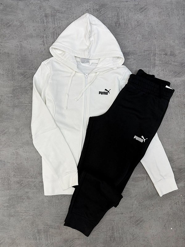 Cojunto puma preto+branco - 691902-02
