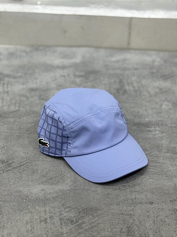 BONÉ LACOSTE SPORT QUADRI ROXO