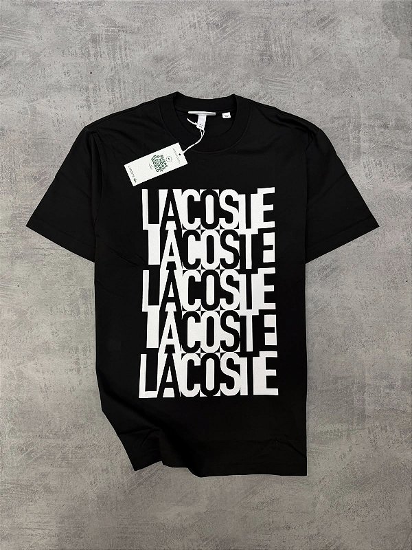 Camiseta lacoste PRETO TH0644-23-031