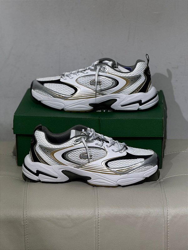 TENIS LACOSTE STORM 96 2K 225 4 SMA WHT/SLV