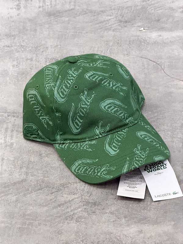 BONÉ LACOSTE MULTI-CROCO/ VERDE